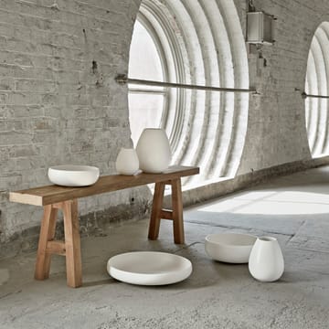 어스 보울 30 cm - Lime stone white - Knabstrup Keramik | 크납스트럽 세라믹