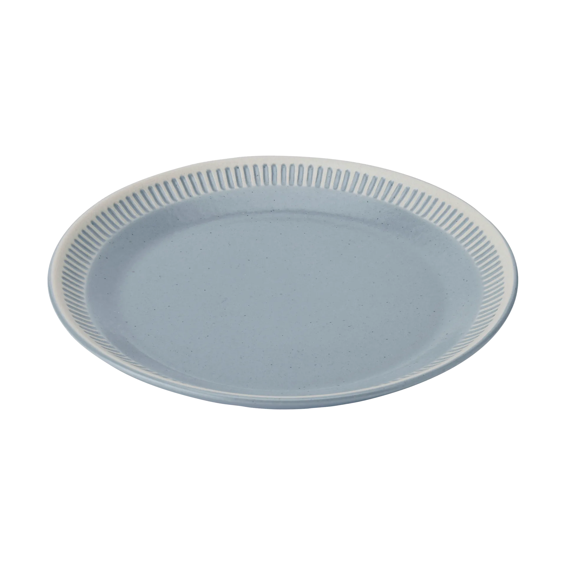 Colorit 접시 Ø22 cm, Dark grey Knabstrup Keramik | 크납스트럽 세라믹