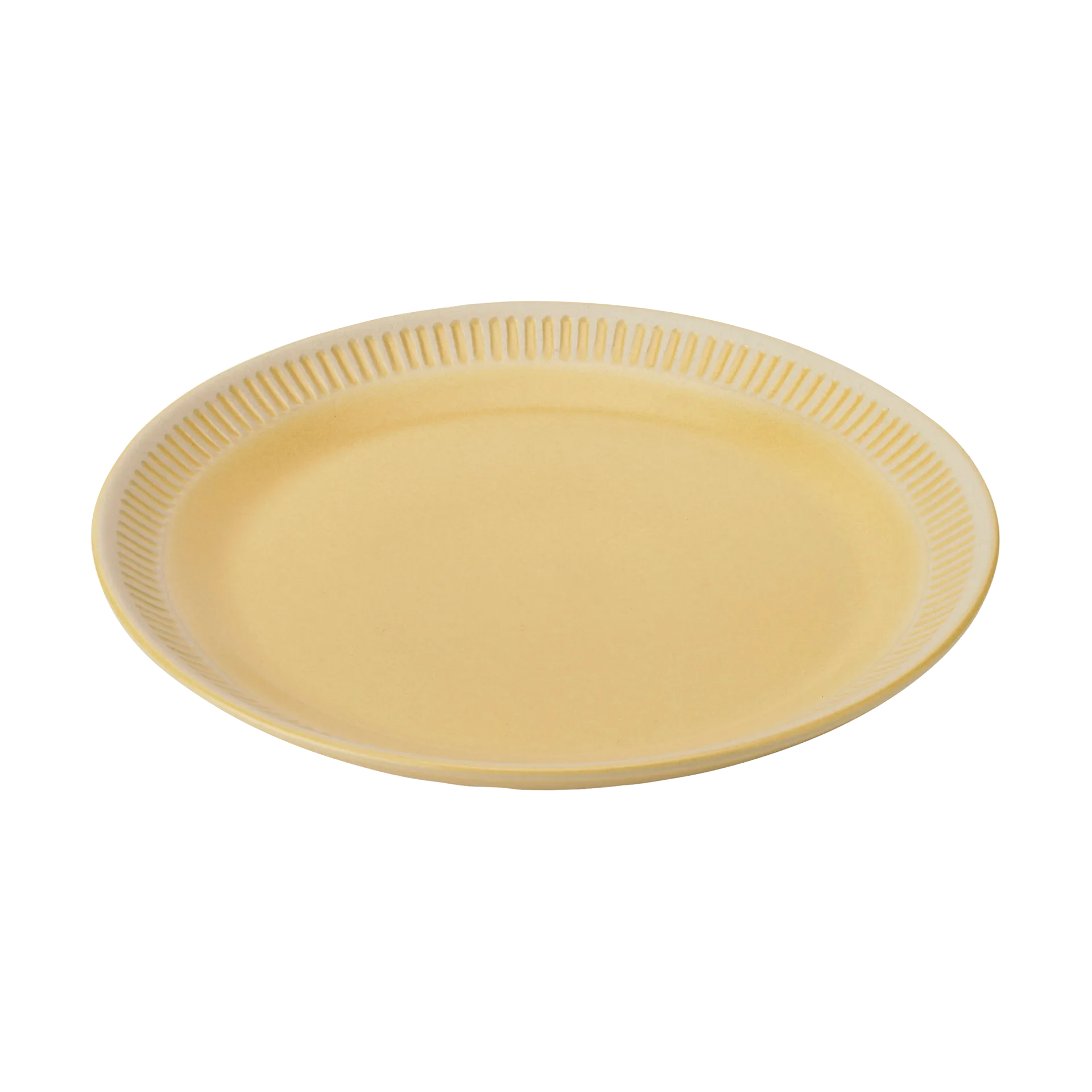 Colorit 접시 Ø22 cm, Yellow Knabstrup Keramik | 크납스트럽 세라믹
