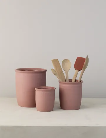 크납스트럽 보존용 병 - Dark rose, 1 L - Knabstrup Keramik | 크납스트럽 세라믹