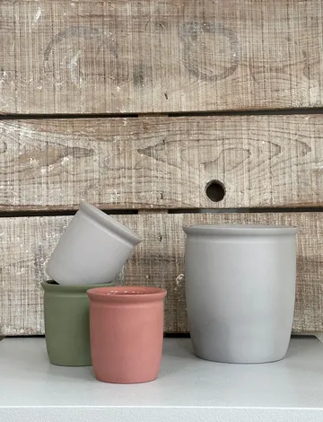 크납스트럽 보존용 병 - Grey, 0.5 L - Knabstrup Keramik | 크납스트럽 세라믹