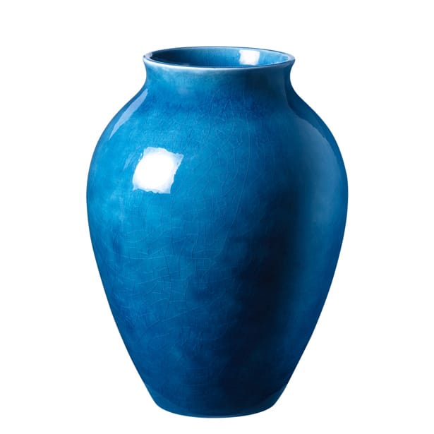 Knabstrup 화병 20 cm - dark blue - Knabstrup Keramik | 크납스트럽 세라믹