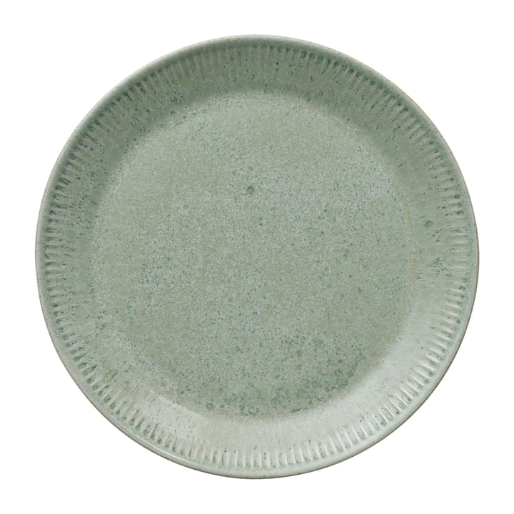 Knabstrup 올리브 그린 접시 - 22 cm - Knabstrup Keramik | 크납스트럽 세라믹