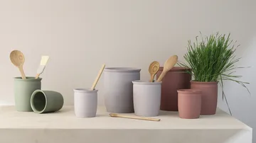 크납스트럽 보존용 병 - Olive, 0.5 L - Knabstrup Keramik | 크납스트럽 세라믹