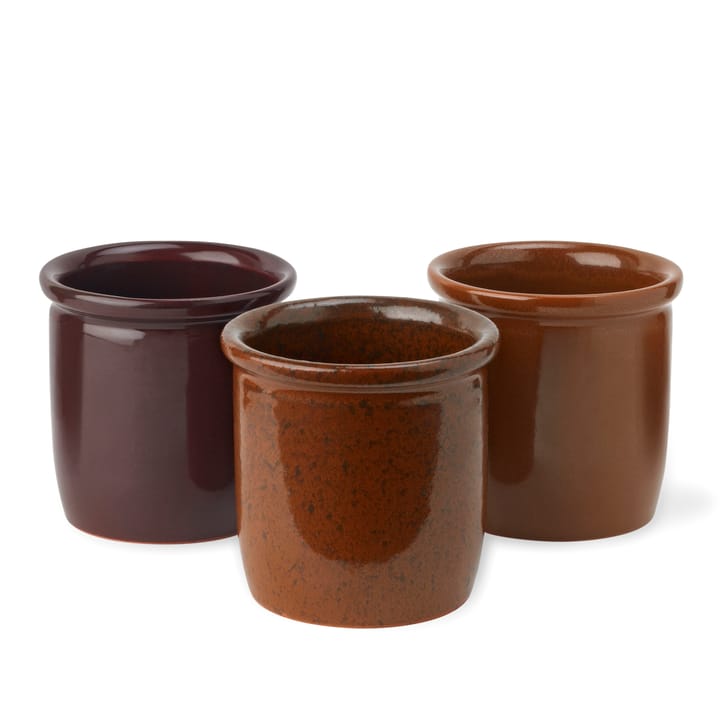 Pickle jar 3개 세트 - 3- pack - Knabstrup Keramik | 크납스트럽 세라믹