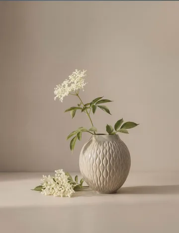 Solum 화병 - Ash, 24 cm - Knabstrup Keramik | 크납스트럽 세라믹