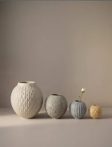 Solum 화병 - Ash, 24 cm - Knabstrup Keramik | 크납스트럽 세라믹