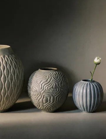 Solum 화병 - Sage, 15 cm - Knabstrup Keramik | 크납스트럽 세라믹