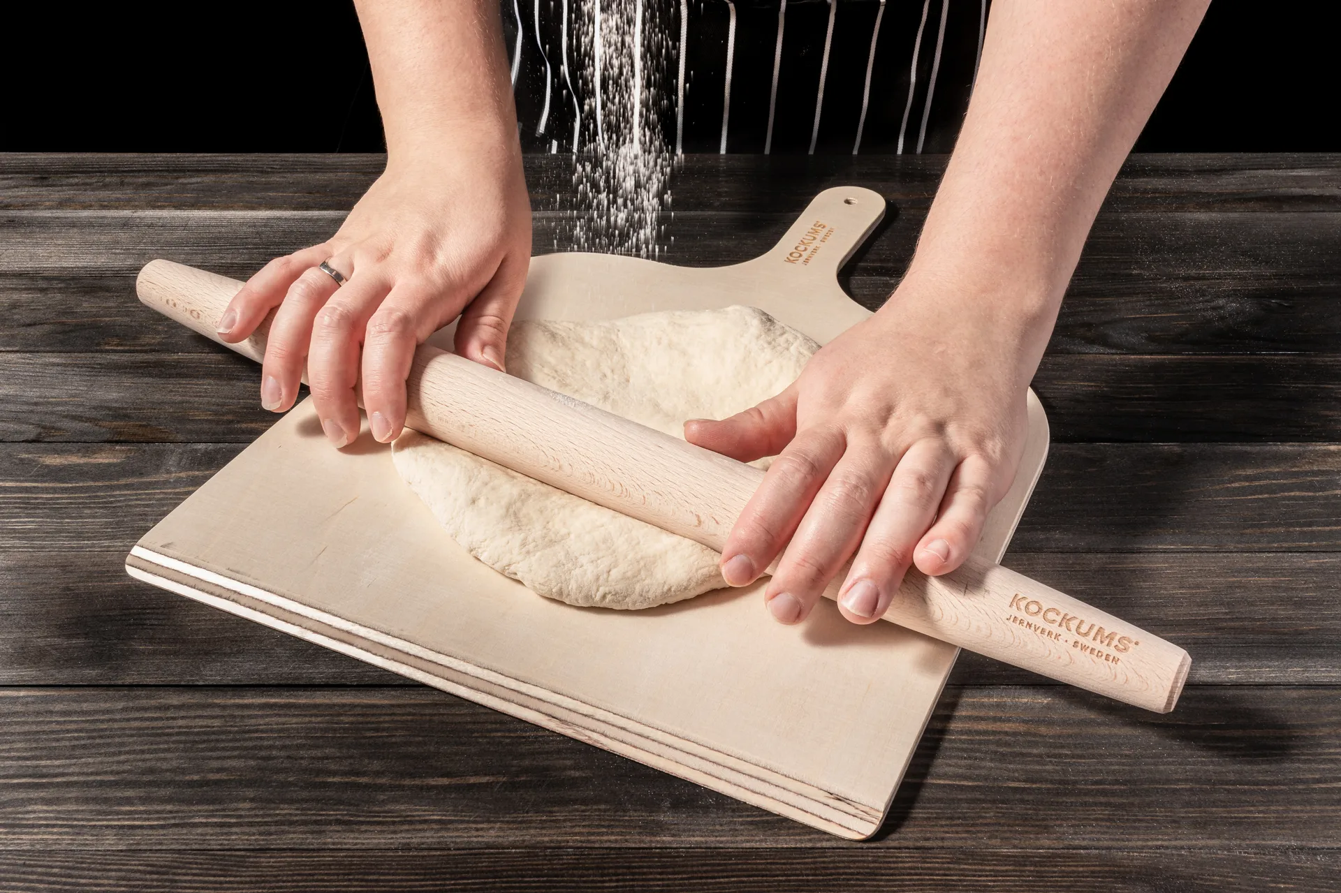 코큠스 피자 롤러 46 cm, Beech Kockums Jernverk |코쿰스 예른베르크