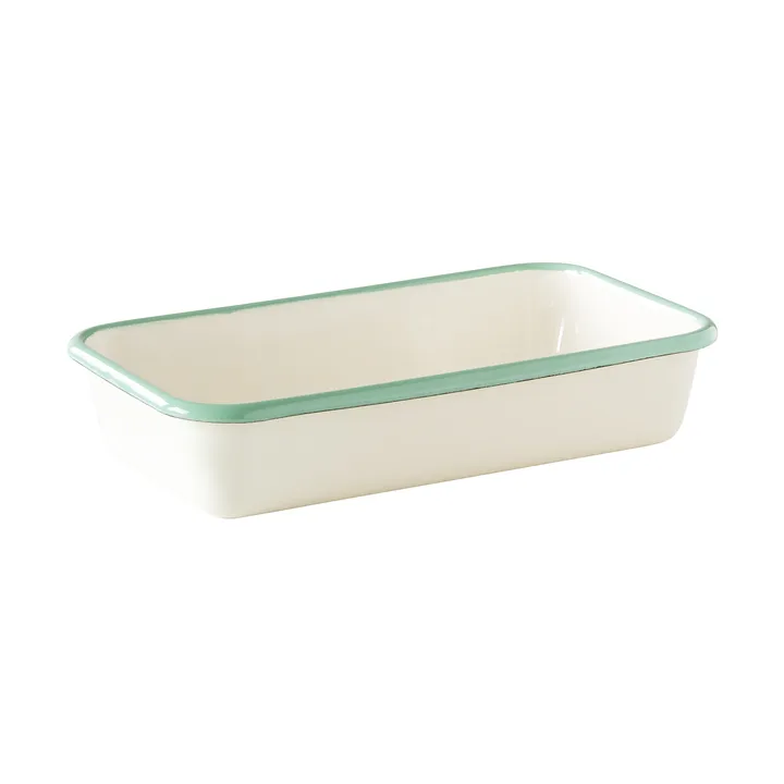 코큠스 오븐 디시 - Cream Lux-Green, 23x13.5 cm - Kockums Jernverk |코쿰스 예른베르크