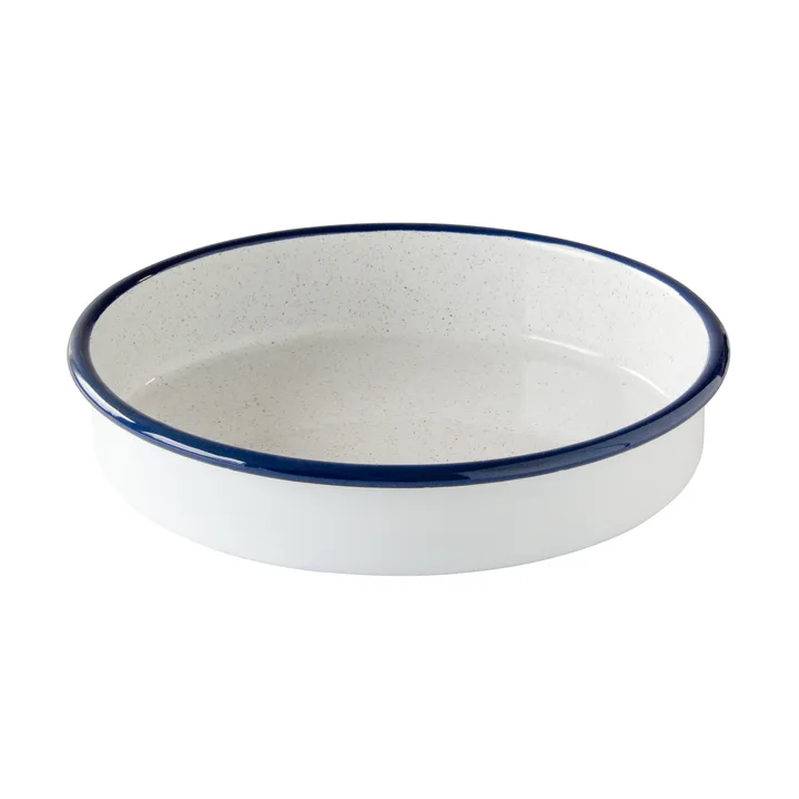 코큠스 오븐 디시 - Kockums White-Blue, Round, Ø24 cm - Kockums Jernverk |코쿰스 예른베르크