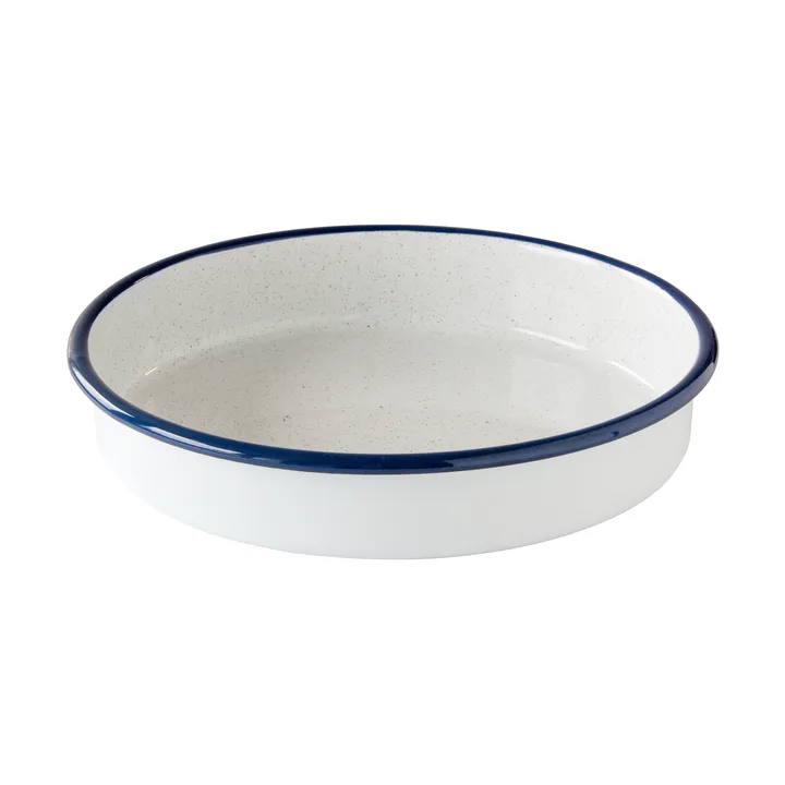 코큠스 오븐 디시 - Kockums White-Blue, Round, Ø28 cm - Kockums Jernverk |코쿰스 예른베르크
