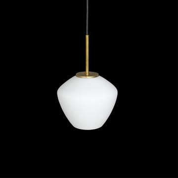 DK 1-로우 펜던트 조명 - Black/opal - Konsthantverk