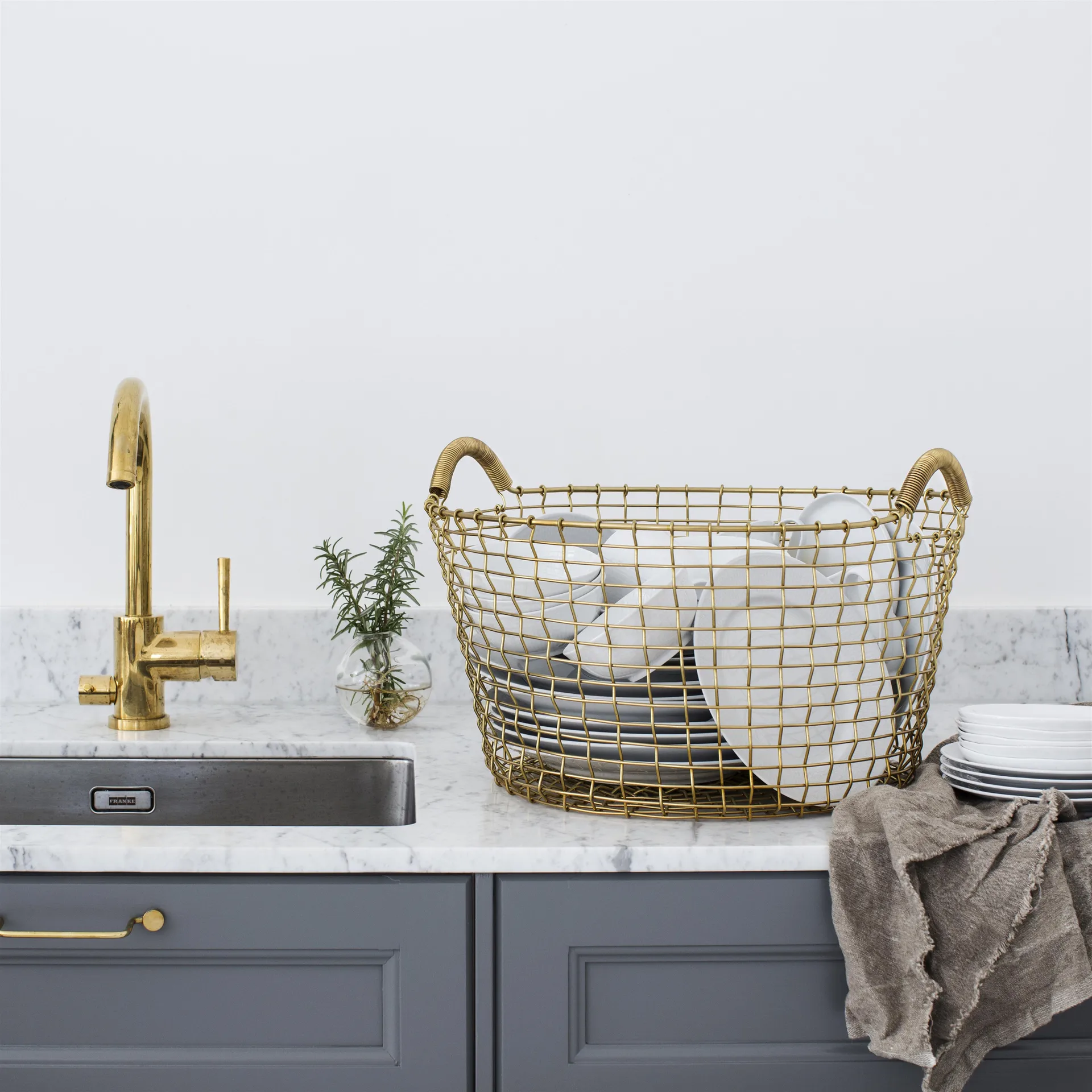 코르보 바구니 - 클래식 35, brass KORBO | 코르보