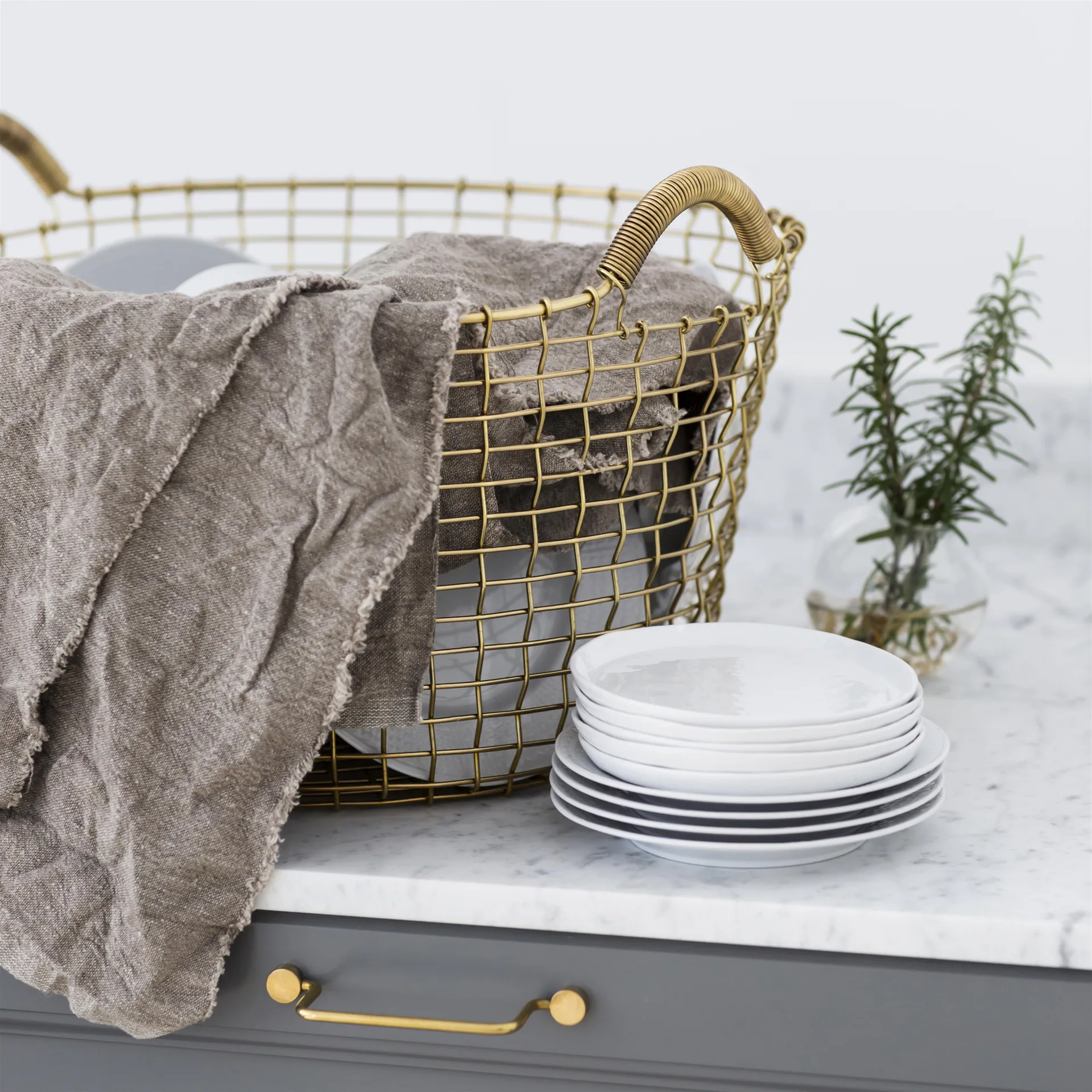 코르보 바구니 - 클래식 35, brass KORBO | 코르보