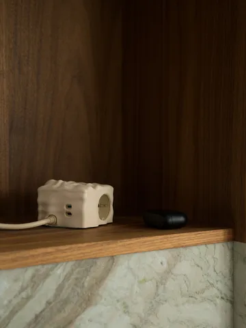 Cumulus+ 큐보이드 멀티탭용 쉘 케이스 - Beige - Kord | 코드