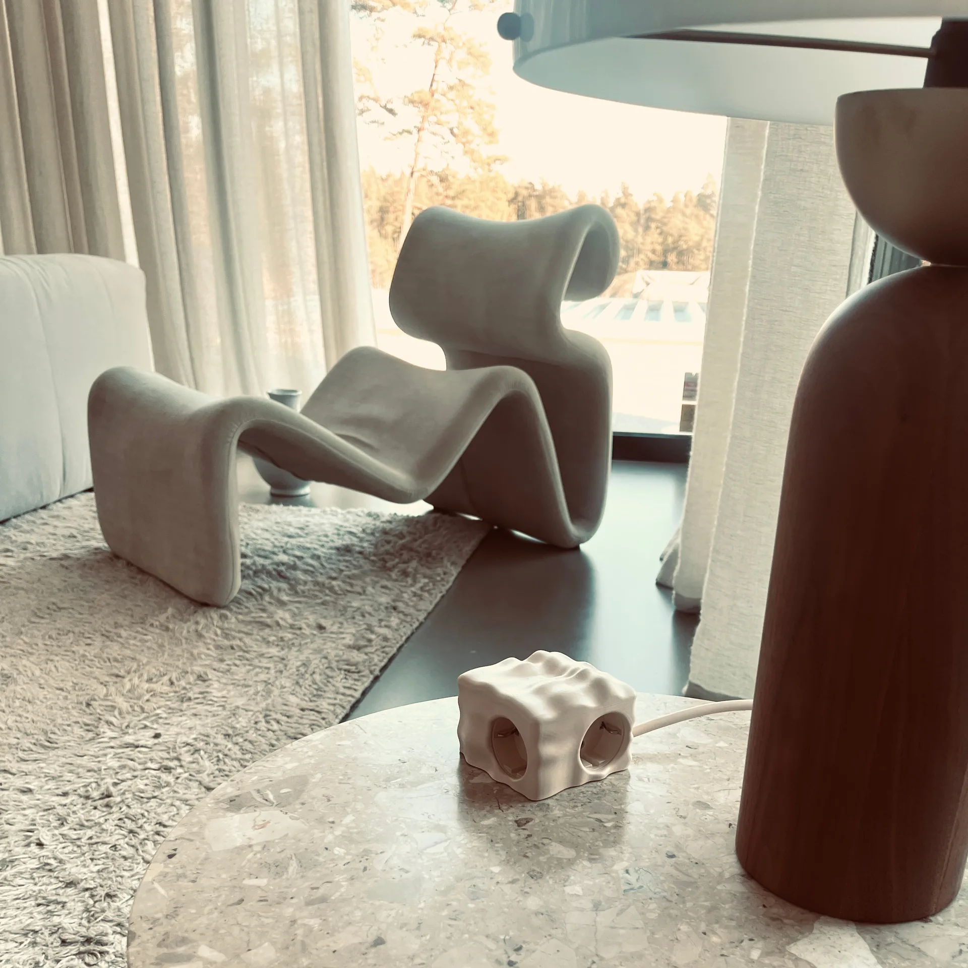 Cumulus+ 큐보이드 멀티탭용 쉘 케이스, Beige Kord | 코드