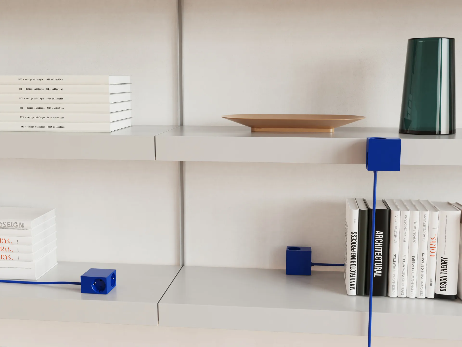 큐보이드+ 아울렛 USB-C 30W 2 m, Catalina Blue Kord | 코드