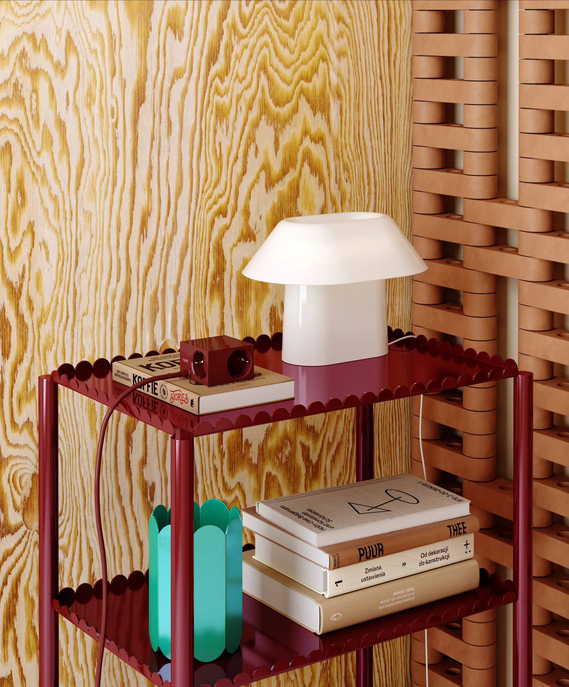 큐보이드+ 아울렛 USB-C 30W 2 m, Fired Brick Kord | 코드