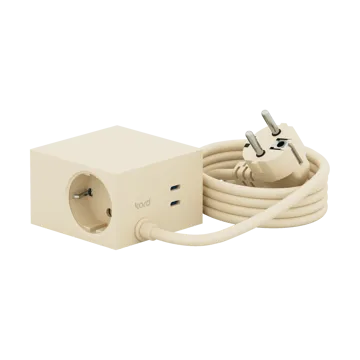 큐보이드+ 아울렛 USB-C 30W 2 m - Pearled Ivory - Kord | 코드