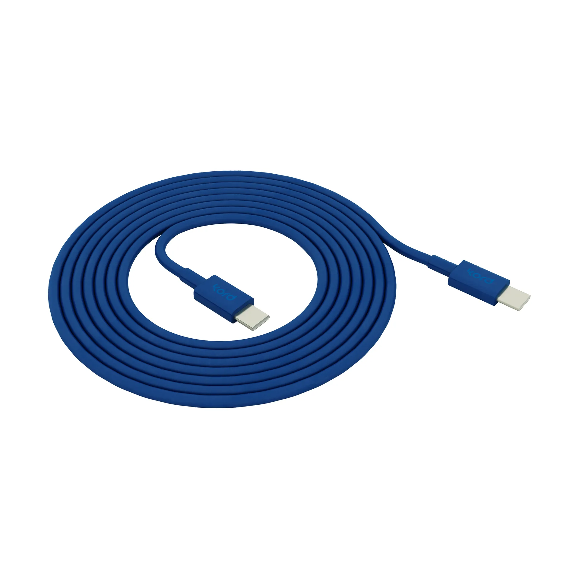 코드 USB-C to USB-C 충전 케이블 1.8 m, Catalina Blue Kord | 코드