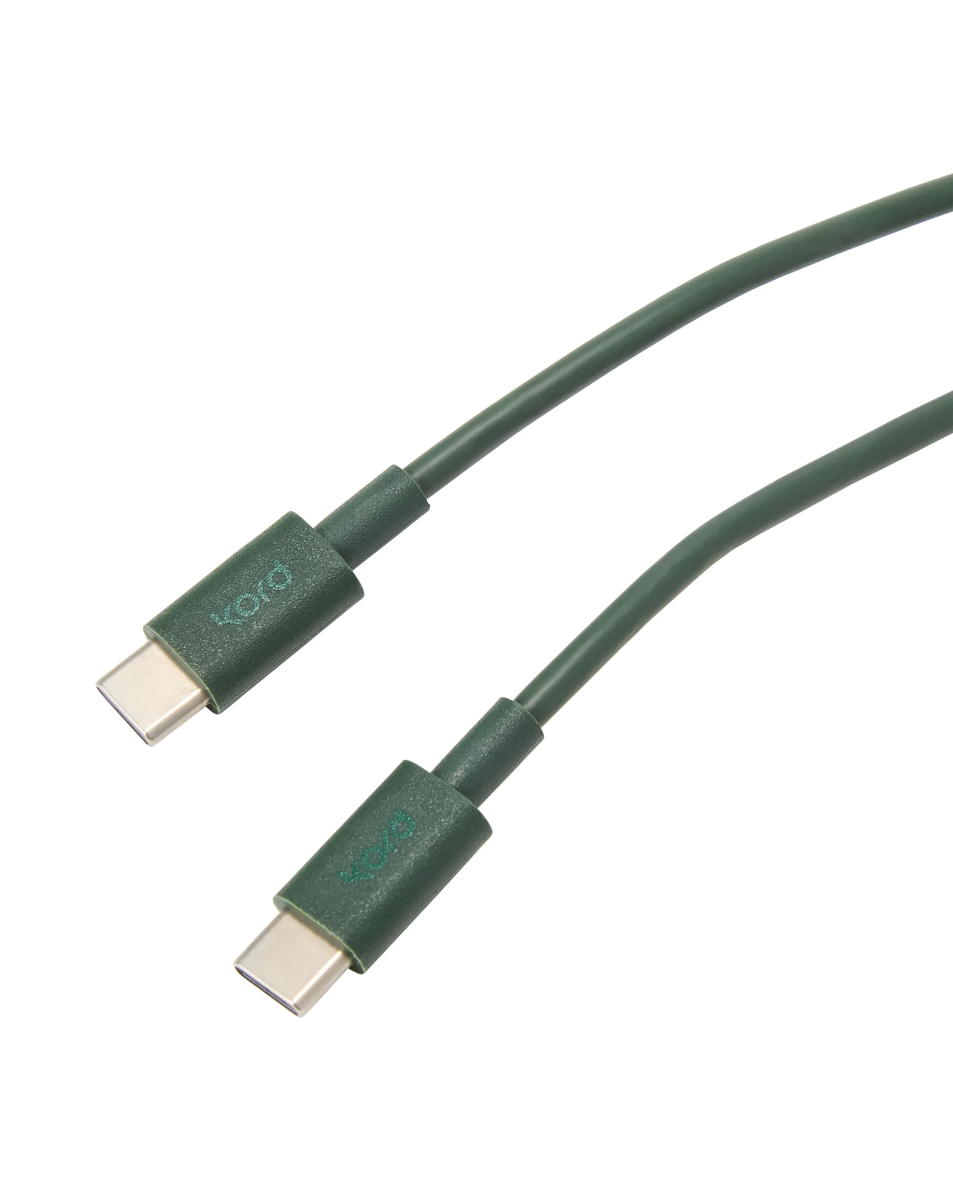 코드 USB-C to USB-C 충전 케이블 1.8 m, Dark Green Kord | 코드