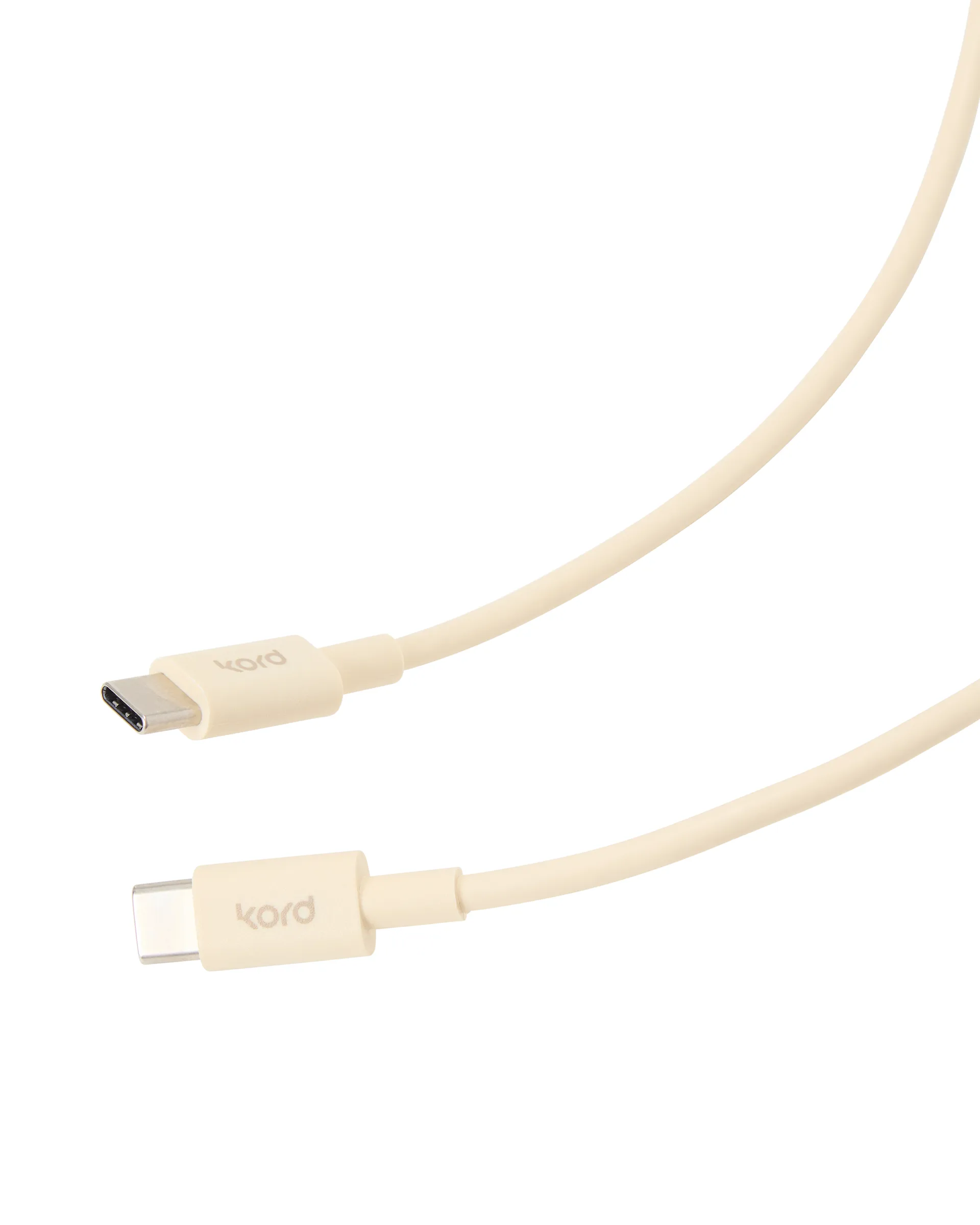 코드 USB-C to USB-C 충전 케이블 1.8 m, Pearled Ivory Kord | 코드