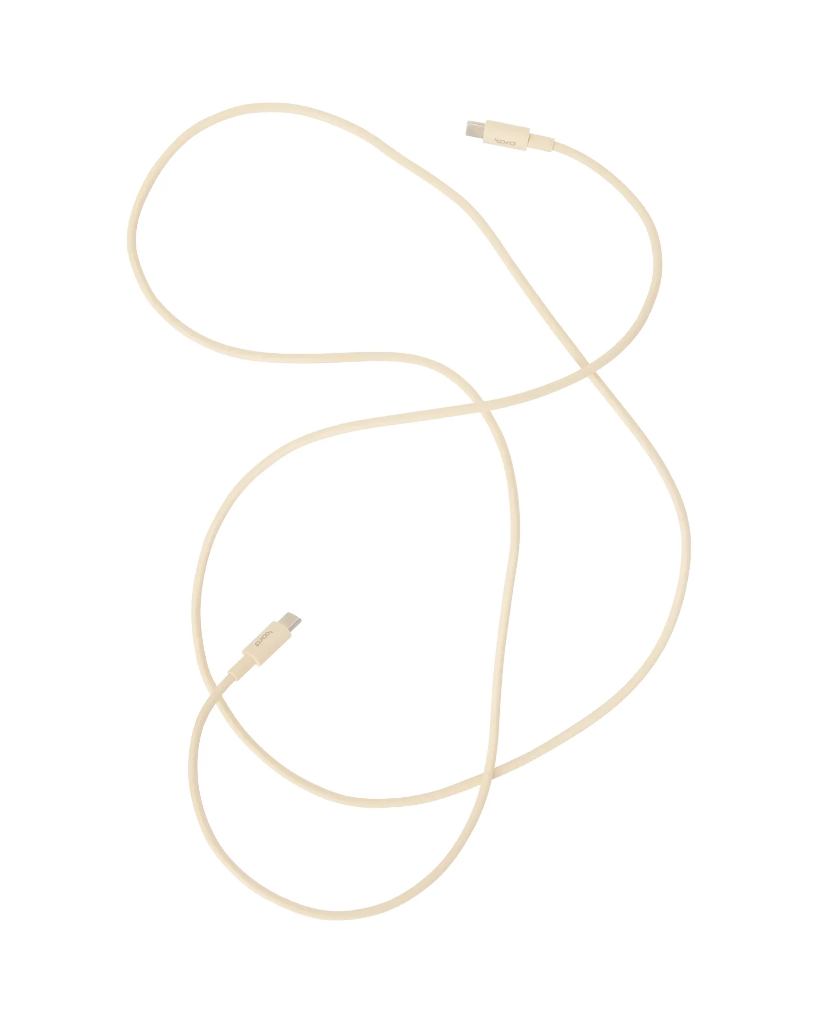 코드 USB-C to USB-C 충전 케이블 1.8 m, Pearled Ivory Kord | 코드