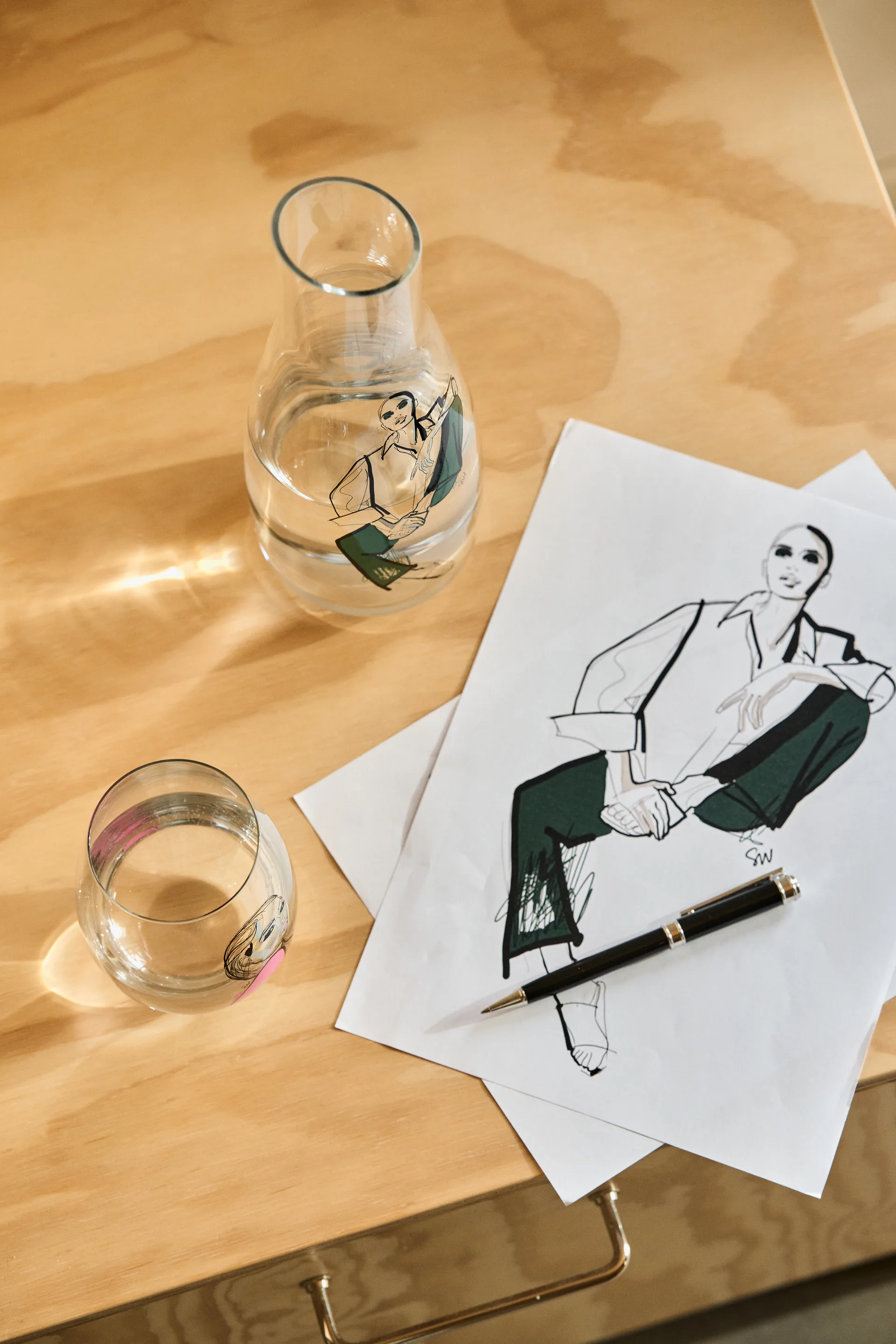 올 어바웃 유 카라페 1 l, Time for you Kosta Boda | 코스타보다