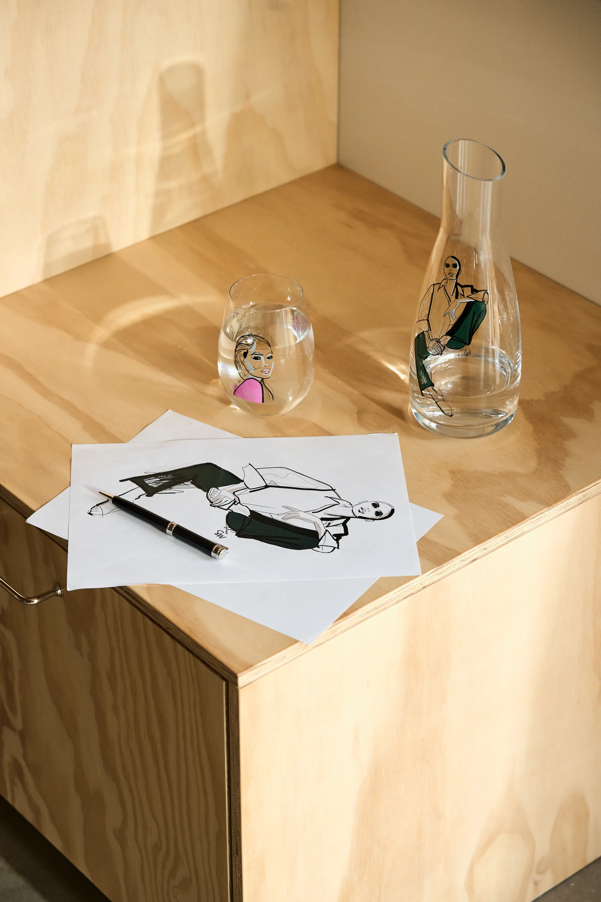 올 어바웃 유 카라페 1 l, Time for you Kosta Boda | 코스타보다