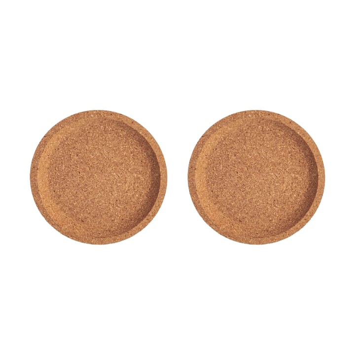 비바 코르크 코스터 Ø10.9 cm 2개 세트 - Brown - Kosta Boda | 코스타보다