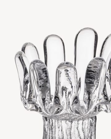 선플라워 캔들 홀더 11.5 cm - Clear - Kosta Boda | 코스타보다