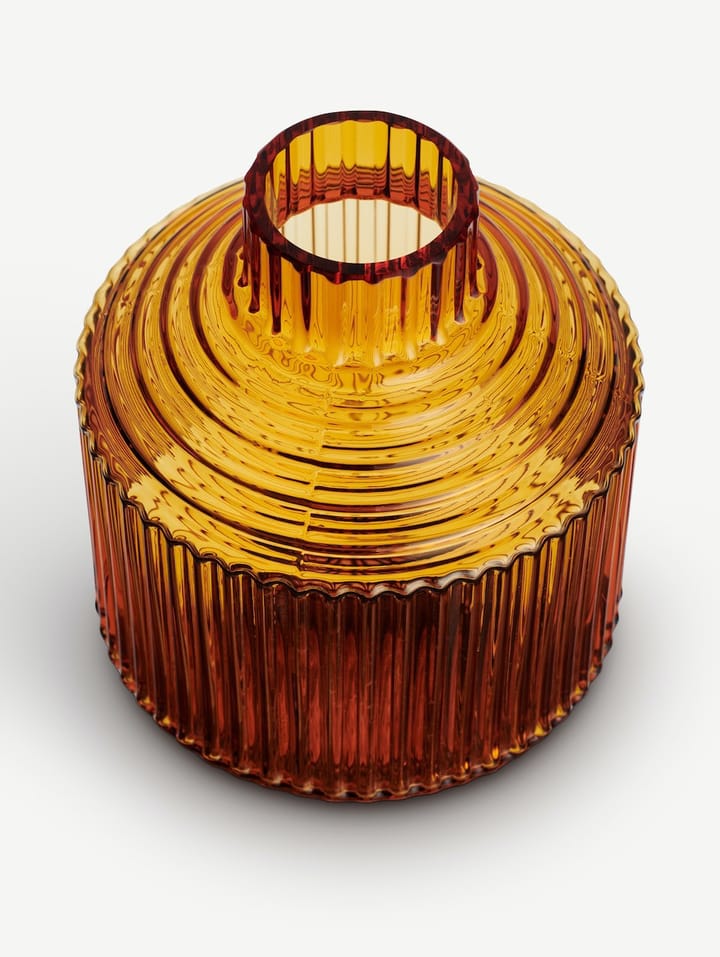 파빌리온 화병 다크 134 mm, Amber Kosta Boda | 코스타보다
