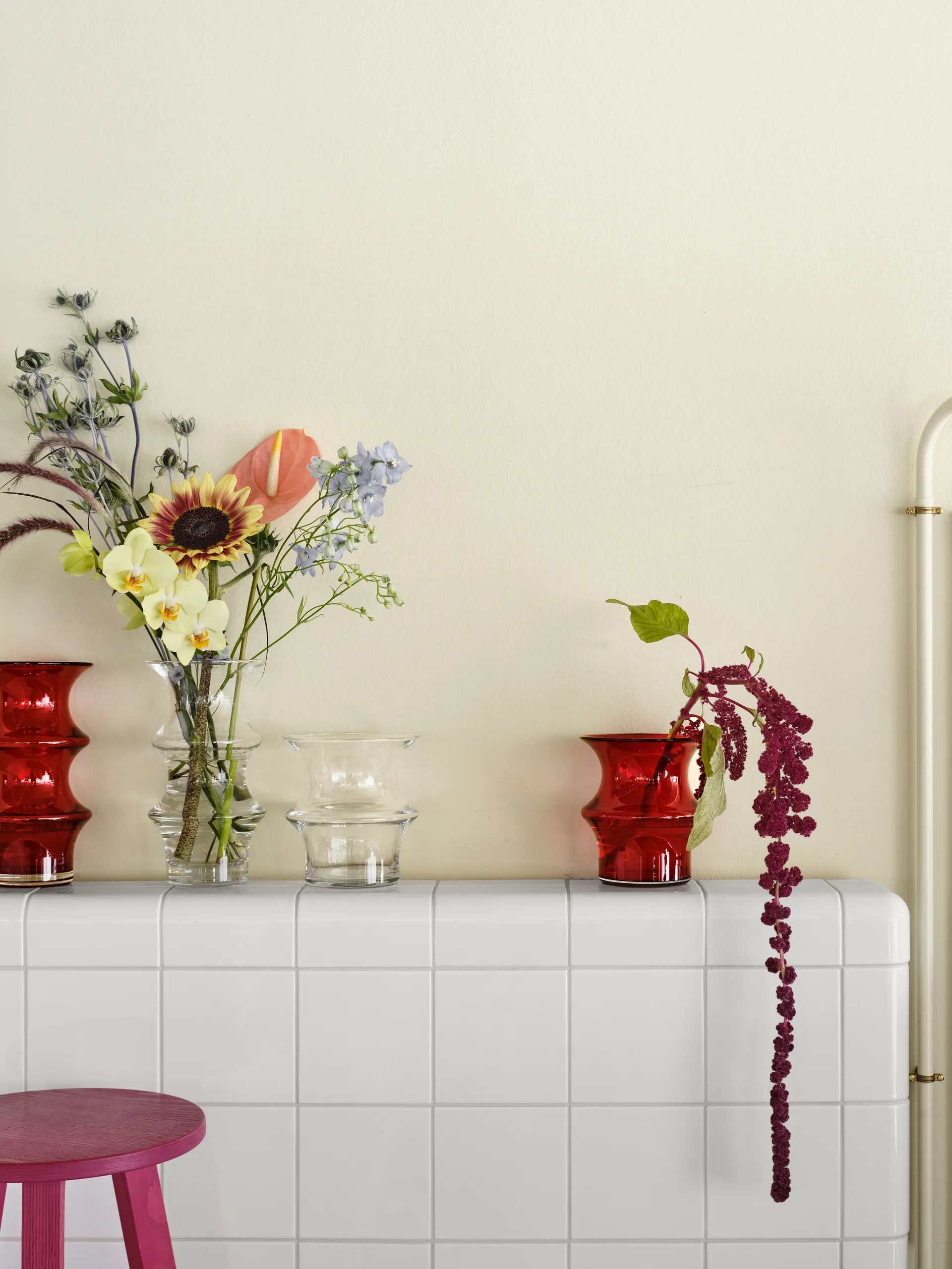 파고드 화병 16.7 cm, Red Kosta Boda | 코스타보다