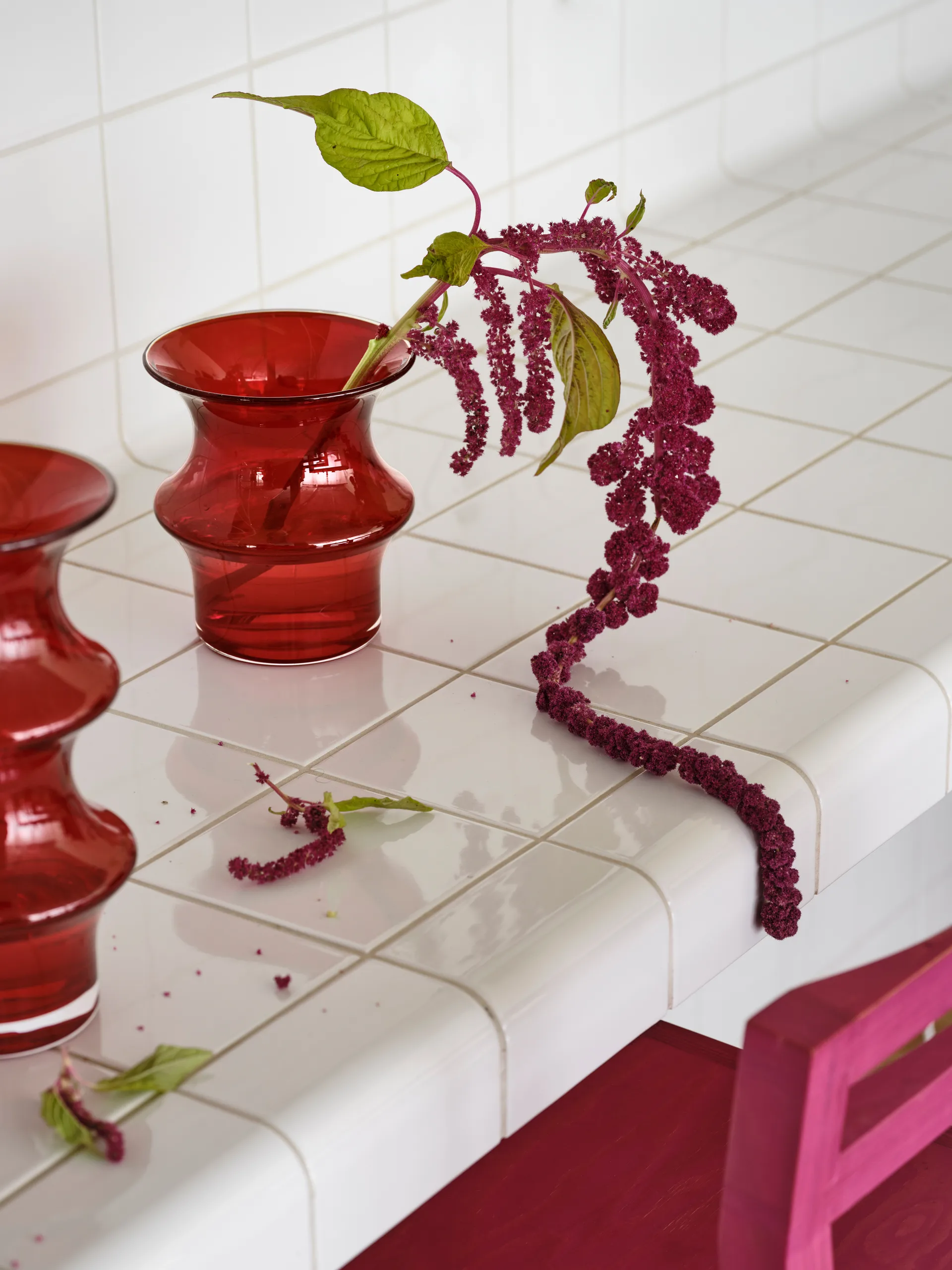 파고드 화병 16.7 cm, Red Kosta Boda | 코스타보다