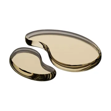 티어스 오브 조이 장식 오브제 2개 세트 - Gold - Kosta Boda | 코스타보다