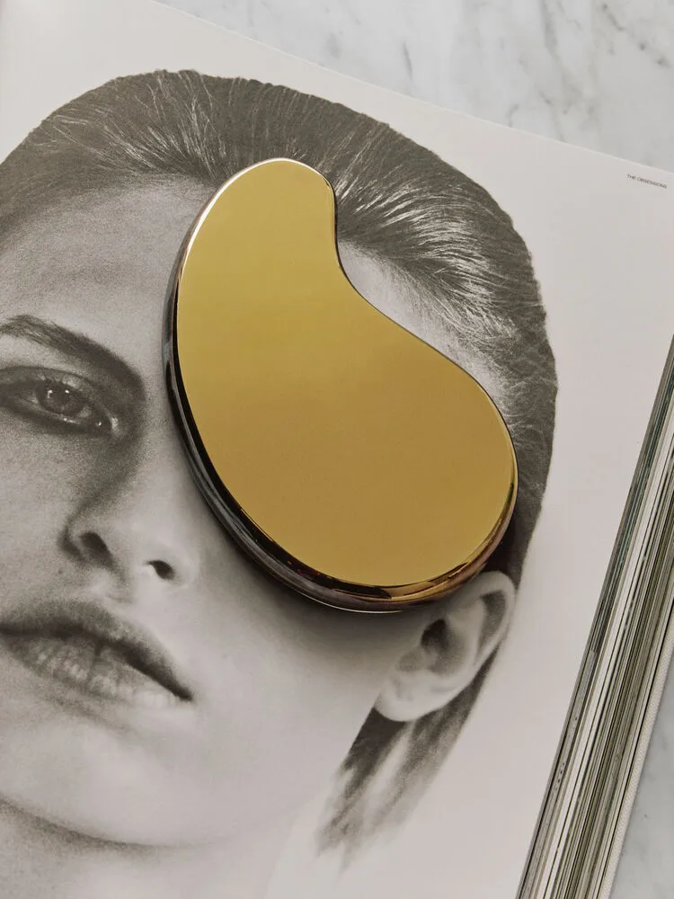 티어스 오브 조이 장식 오브제 2개 세트, Gold Kosta Boda | 코스타보다