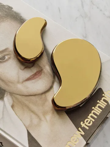 티어스 오브 조이 장식 오브제 2개 세트 - Gold - Kosta Boda | 코스타보다