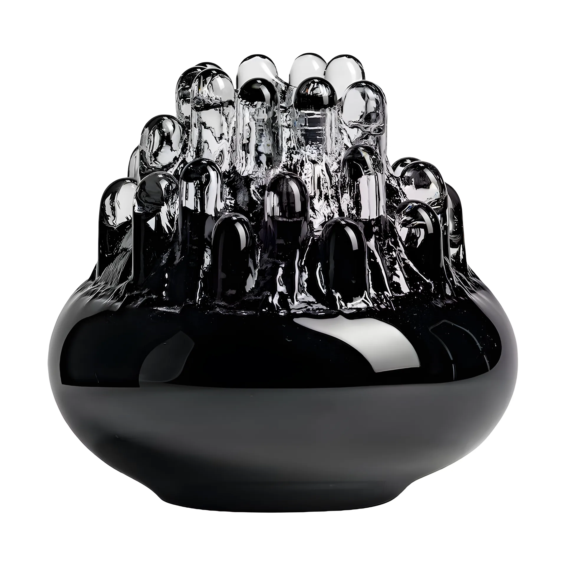 폴라 캔들홀더 200 mm, Black Kosta Boda | 코스타보다