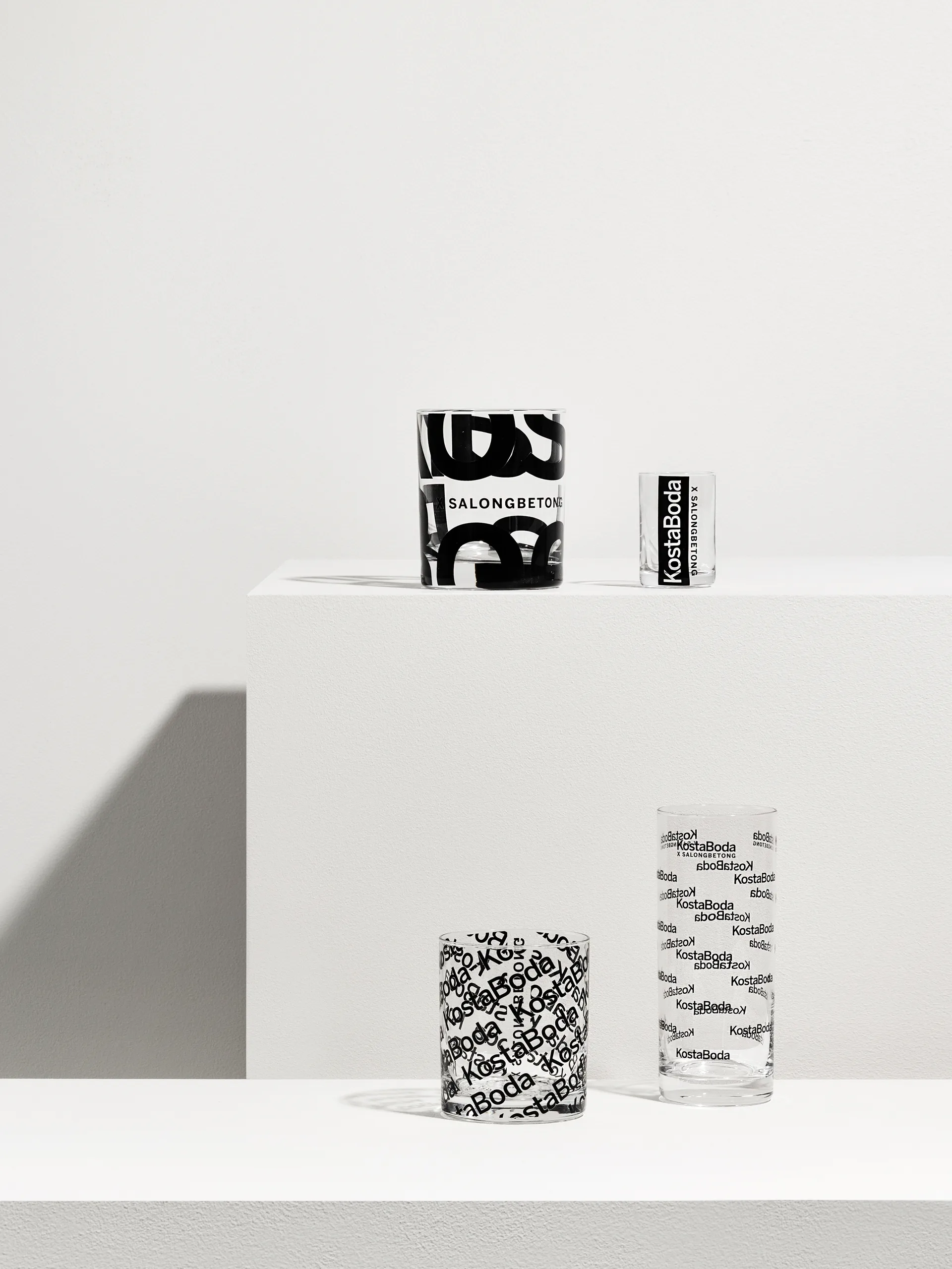 살롱 베통 올드패션드 글라스 28 cl 2개 세트, Clear-black Kosta Boda | 코스타보다