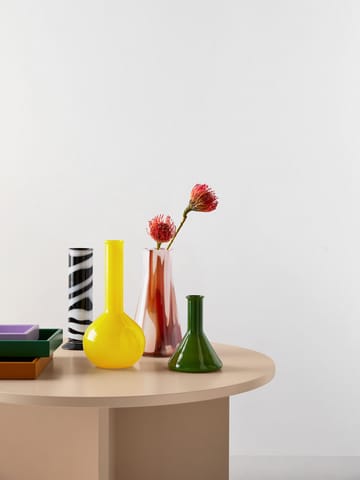 랩 라운드 플라스크 화병 31.5 cm - Yellow - Kosta Boda | 코스타보다