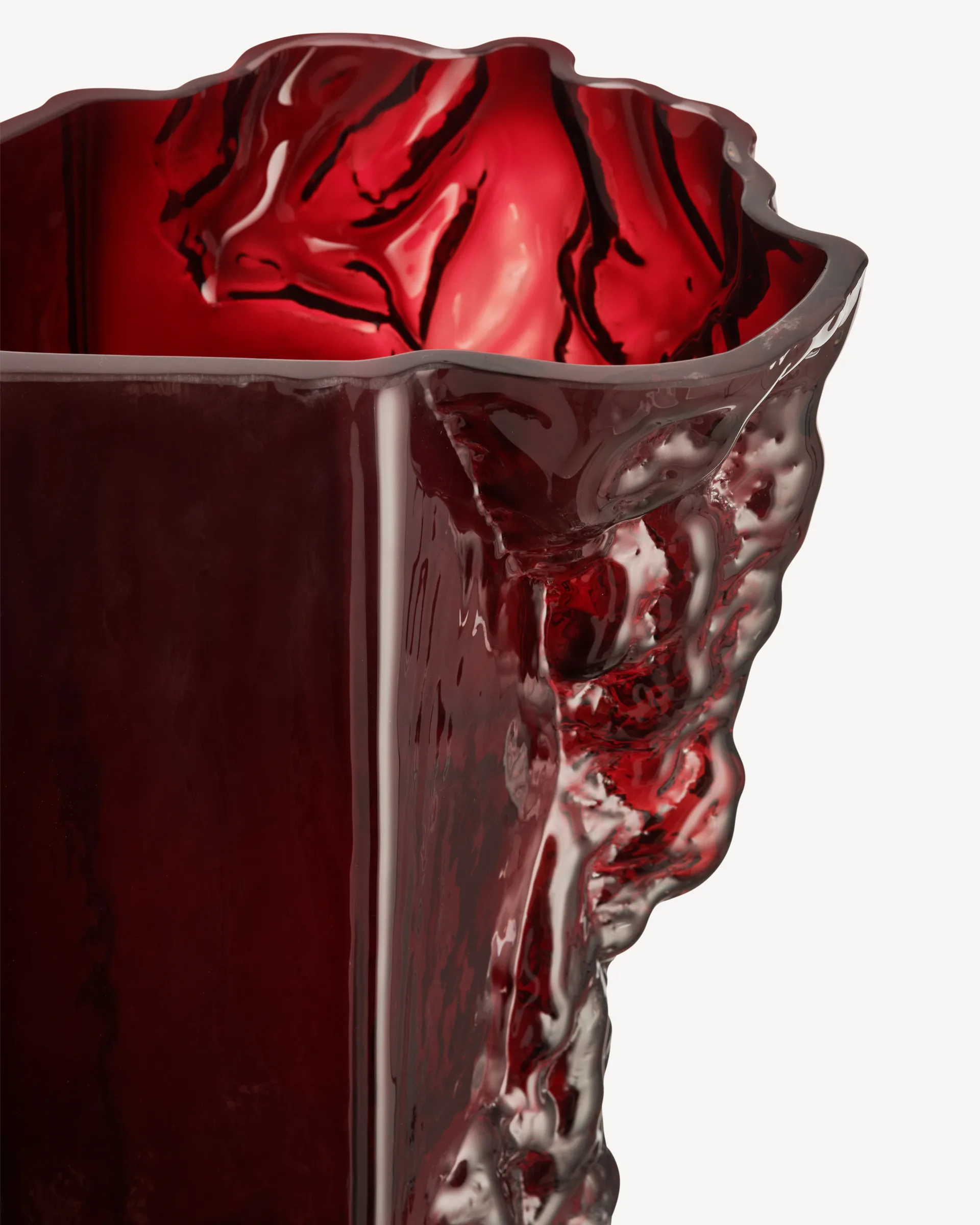 록키 바로크 화병 35 cm, Oxblood Kosta Boda | 코스타보다