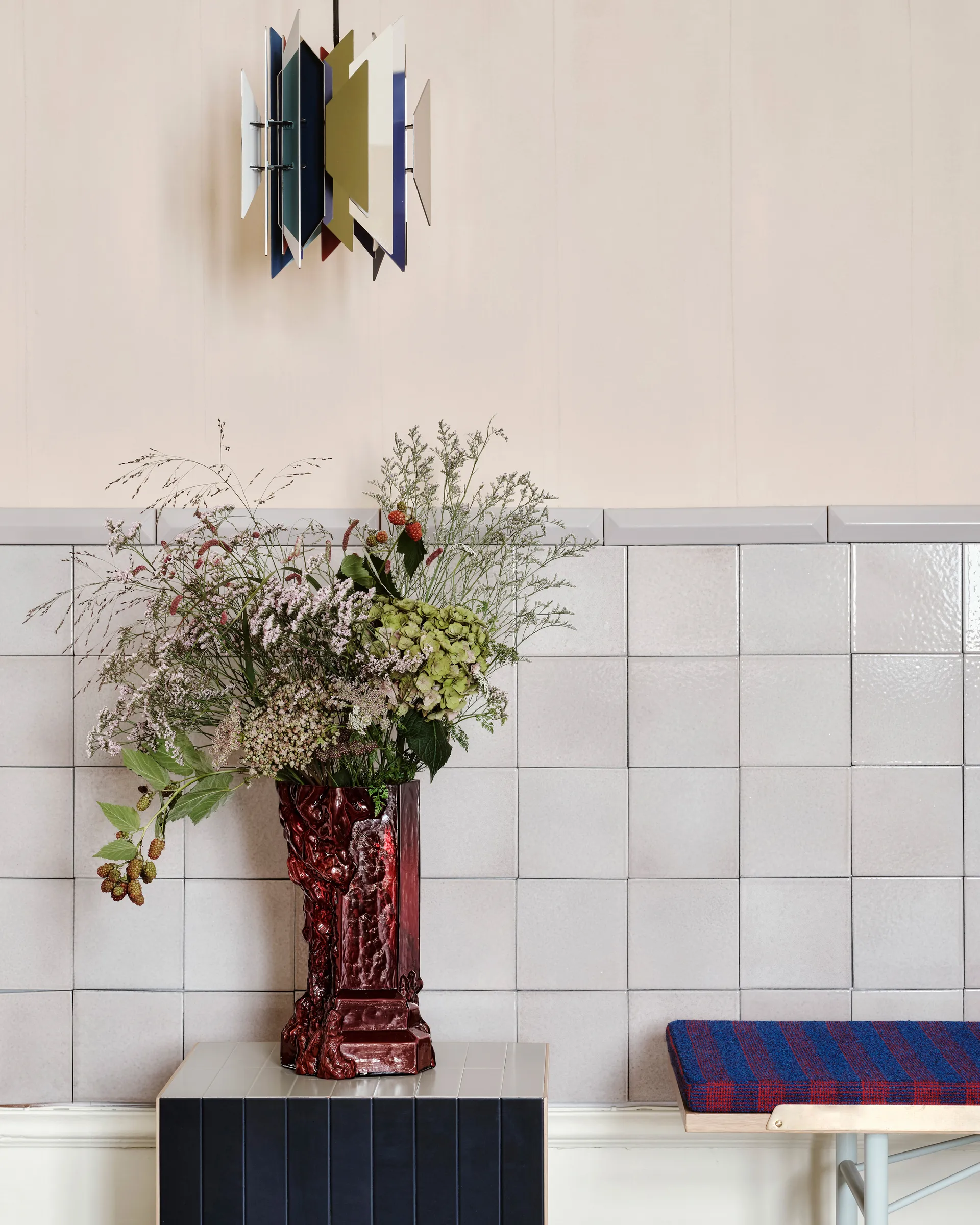 록키 바로크 화병 35 cm, Oxblood Kosta Boda | 코스타보다