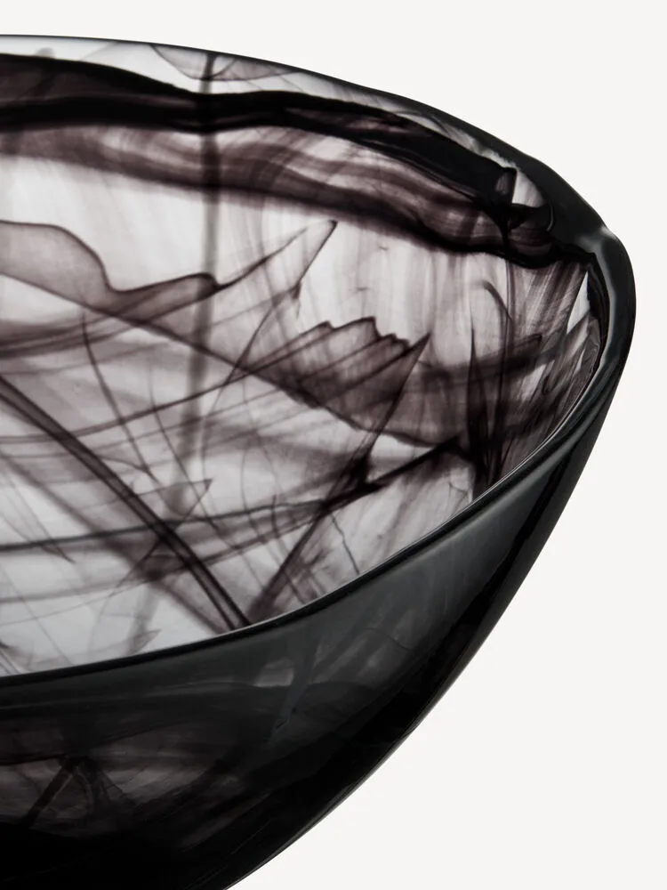 콘트라스트 보울 350 mm, Black-black Kosta Boda | 코스타보다