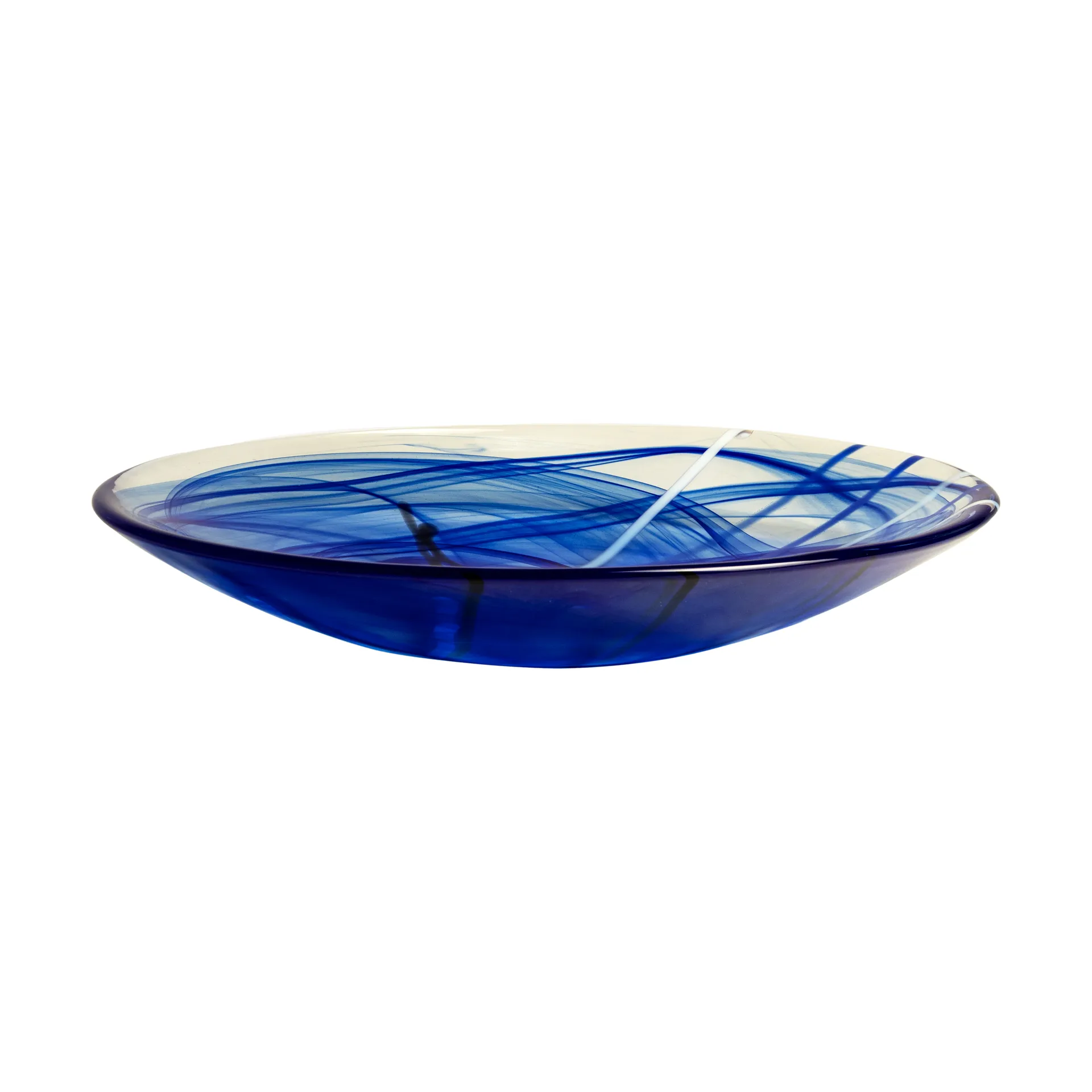 콘트라스트 소서 380 mm, Blue Kosta Boda | 코스타보다
