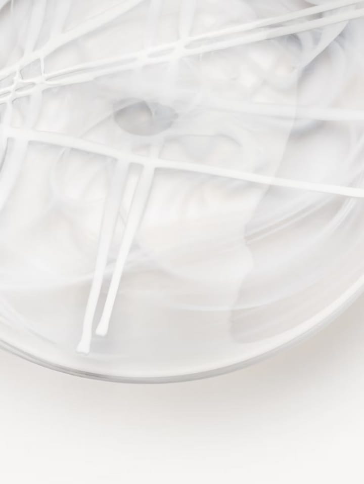 콘트라스트 소서 380 mm, White-white Kosta Boda | 코스타보다
