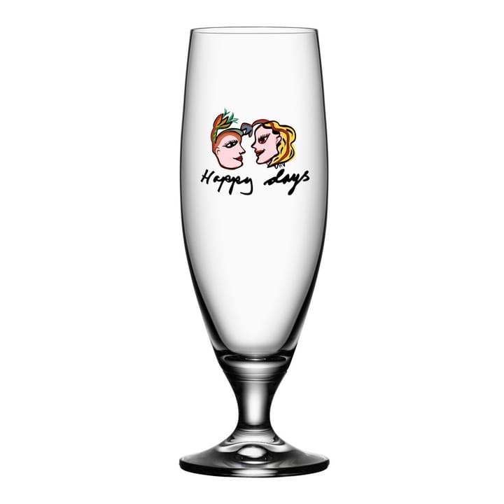 프렌드십 맥주잔 50 cl - happy days - Kosta Boda | 코스타보다