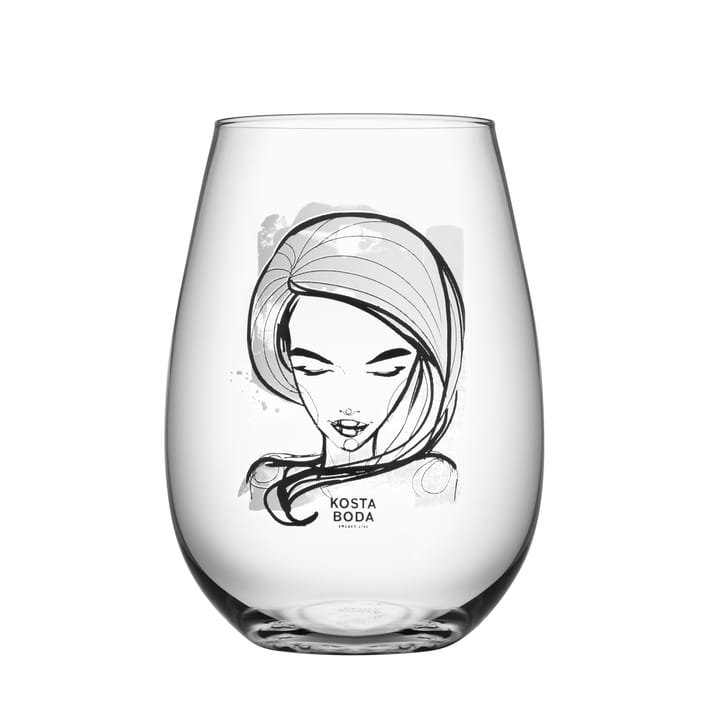 올 어바웃 유 글라스 57 cl 2개 세트, need you (white) Kosta Boda | 코스타보다