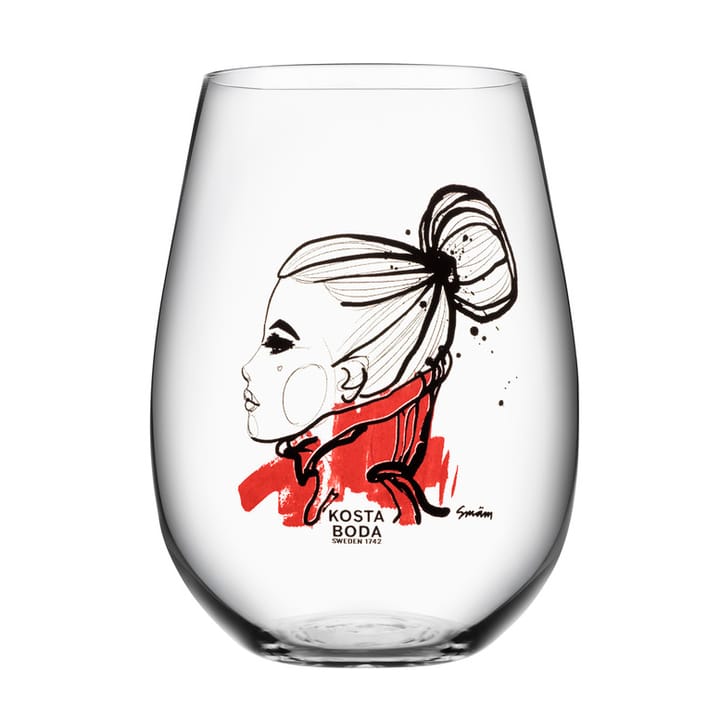 올 어바웃 유 글라스 57 cl 2개 세트, want you (red) Kosta Boda | 코스타보다
