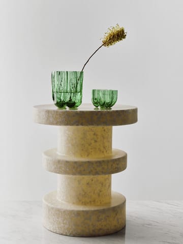 크래클 캔들 홀더 5.8 cm - Dark green - Kosta Boda | 코스타보다